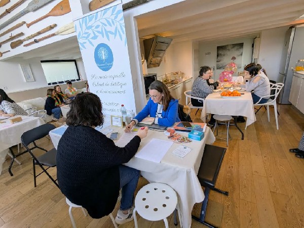 Atelier nutrition à Paimpol en mars 2025 en tant que partenaire du weekend Drôles de Bretonnes. La nutrition est avant tout un bien-être &#128591;